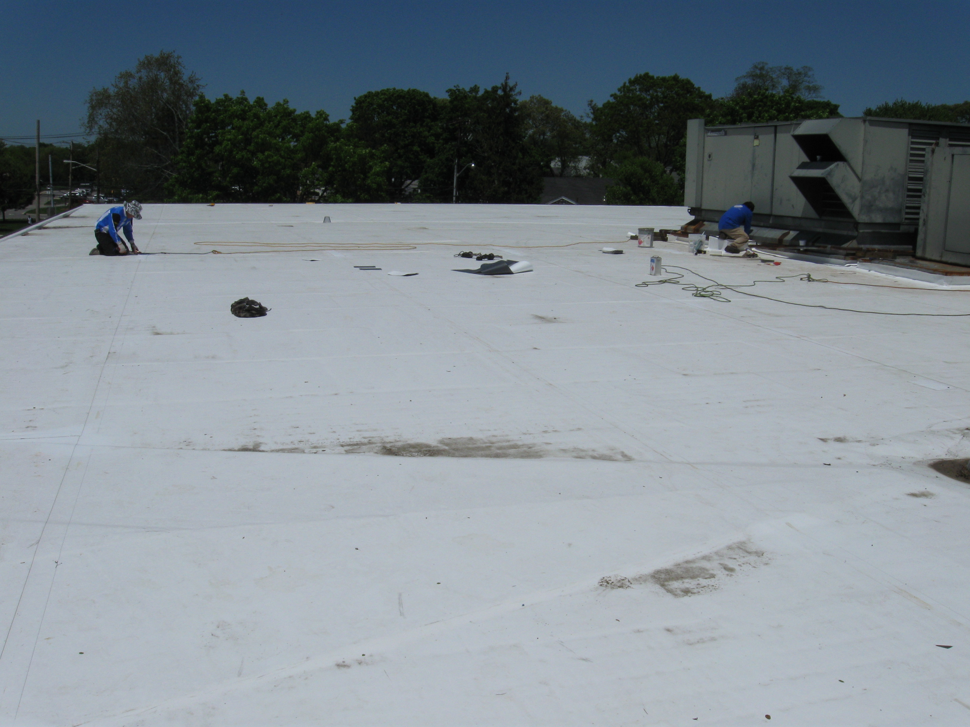 May 19 2009 roof almost finished