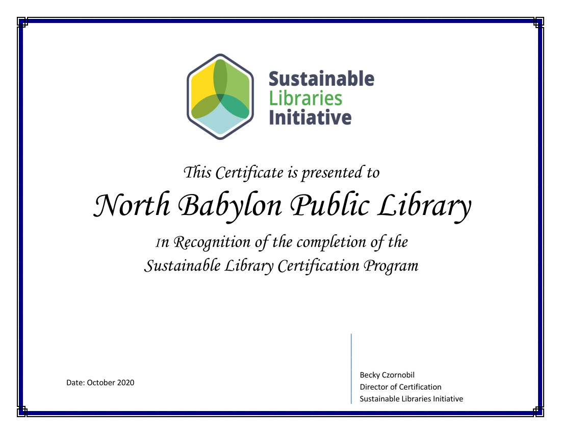 North Babylon Public Library Discover the world at your Library!