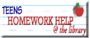 icon for Teens' Homework Help @ the Library